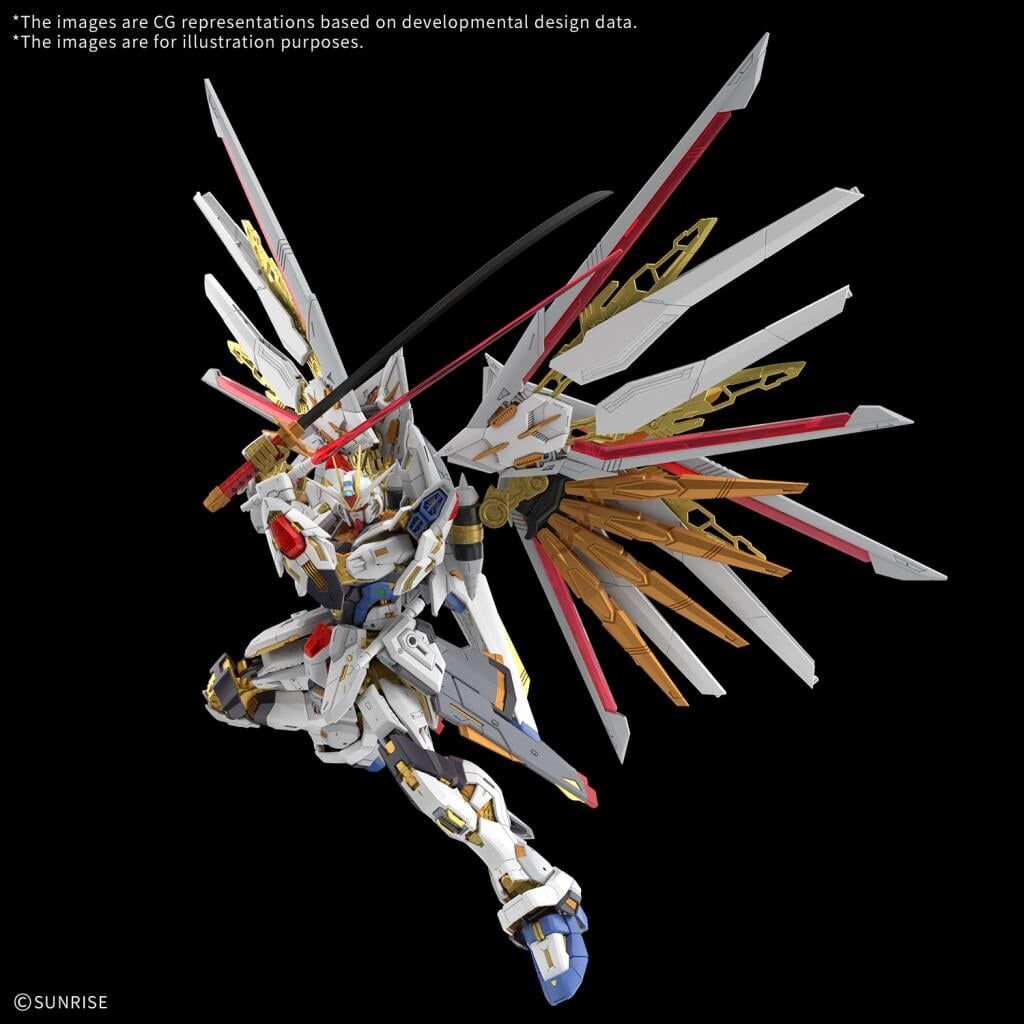 Bandai MGEX 1/100 MIGHTY STRIKE FREEDOM GUNDAM – Produktansicht 3