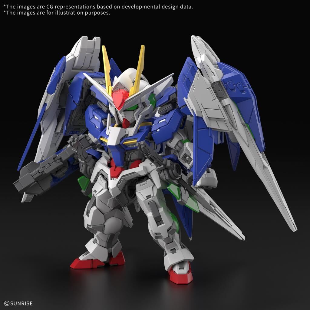 Bandai MGSD 00 RAISER – Produktansicht 2